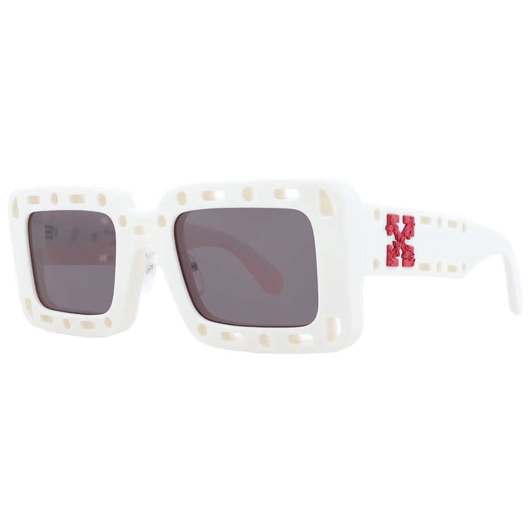 Off-White Atlantic Grey Rectangular Unisex Sunglasses OERI025 0107
