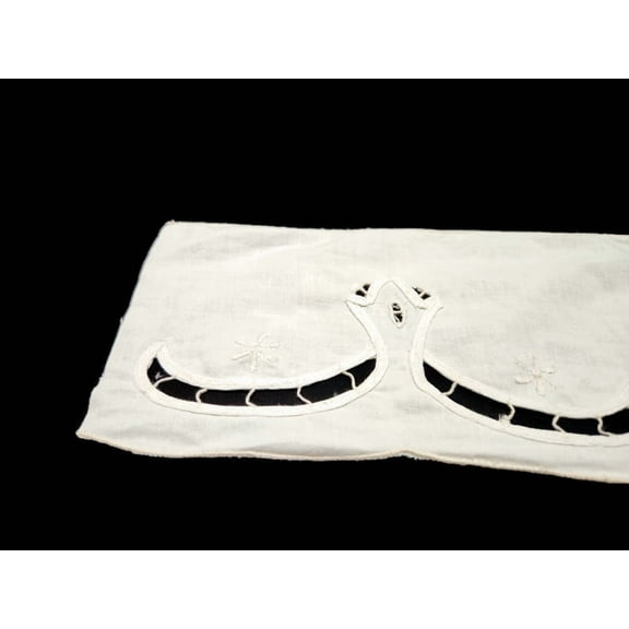 Off-White Battenberg Lace Renaissance Trim Trimming Edging Border Lace Fabric By the Yard - 5" Wide (M410.16)