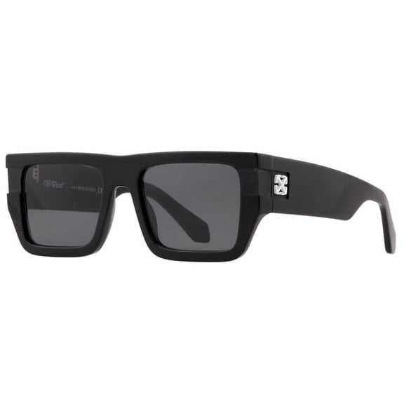 Off-White CHESTER Dark Grey Square Unisex Sunglasses OERI149 1007 54