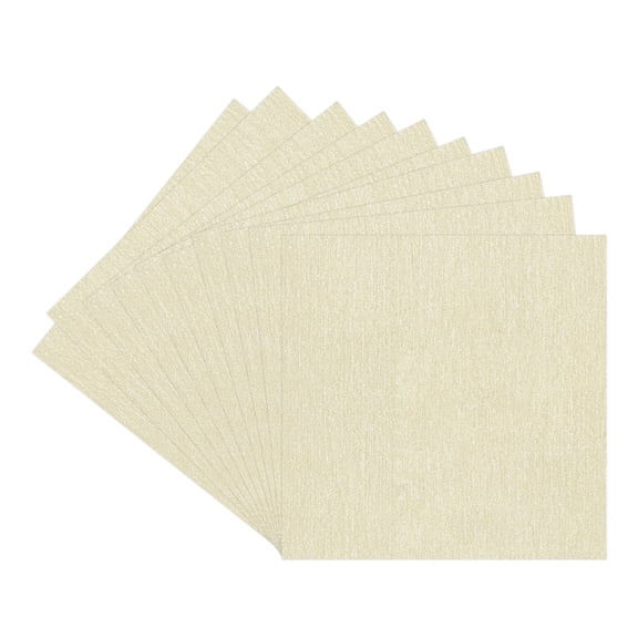 Off White Canvas 10x10 Uncut Art Mat Board - No Opening - 10 Mats