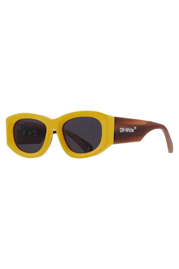 Joan Dark Grey Oval Unisex Sunglasses OERI041 1807 53