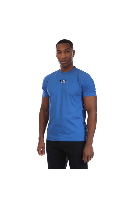 Off White Mens Arrow Bandana T-Shirt