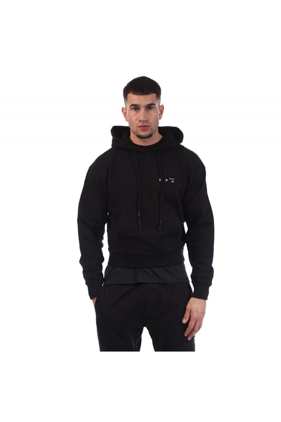 Off White Mens Caravaggio Back Print Hoodie