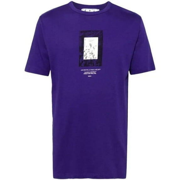 Off White Mens Mirror T-Shirt
