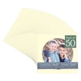 thumbnail image 1 of Off White Picture Frame Mat for 15x15 Frames - Circle Opening for 12x12 Photos - 50 Mats, 1 of 7