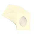 thumbnail image 1 of Off White Picture Frame Mat for 8x10 Frames - Oval Opening for 5x7 Photos - 50 Mats, 1 of 6
