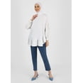 thumbnail image 1 of Off White - Polo neck - Tunic - Refka, 1 of 5