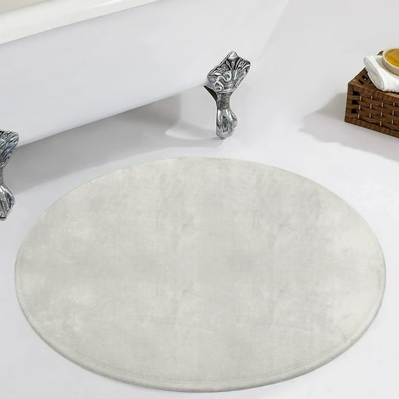 Off White Round Carpet Circle Rug Outdoor Patio Area Rug Washable Large Area Rugs Hallway Room Decor Fitness Mats