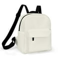 thumbnail image 1 of Off White Small Backpack Cute Mini Backpacks For Woman Lightweight Daypacks, 1 of 8