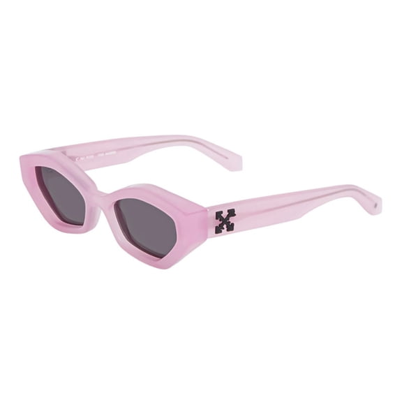 Off-White OERI144 HILO 3007 55mm Cat Eye Sunglasses Women's Shiny Pink