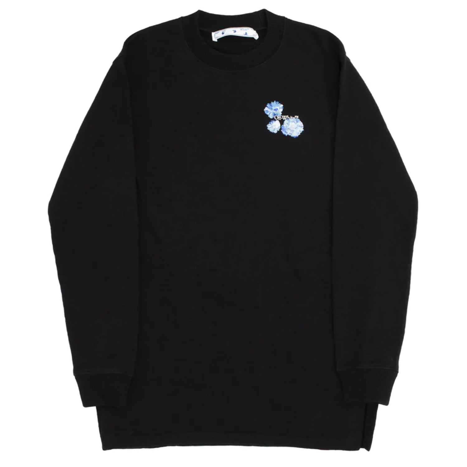 Off-White Black Embroidered Sweatshirt