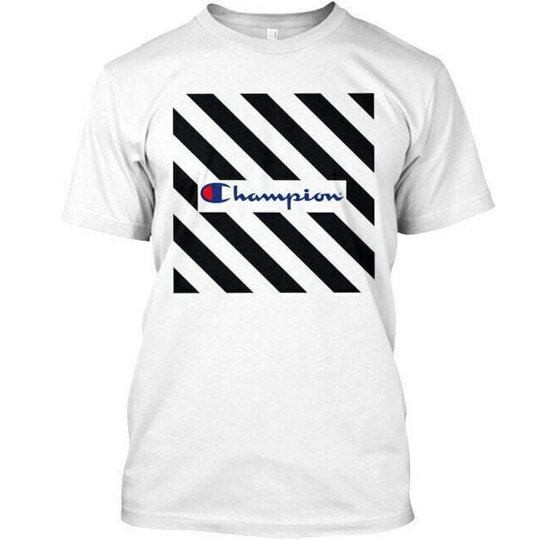Champion off white shirt hot sale