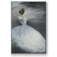 thumbnail image 1 of Off in the Distance Framed Premium Gallery Wrapped Canvas - Ready to Hang - 27 x 41 - White Floating Frame, 1 of 9