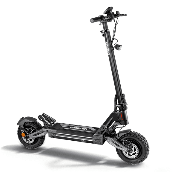 Off-road Electric Scooter for Adults,4000W Dual Motors Top Speed 45MPH,60V 27AH Battery 42Miles Long Range,11" All-Terrain Tires Foldable Fast E-Scooter