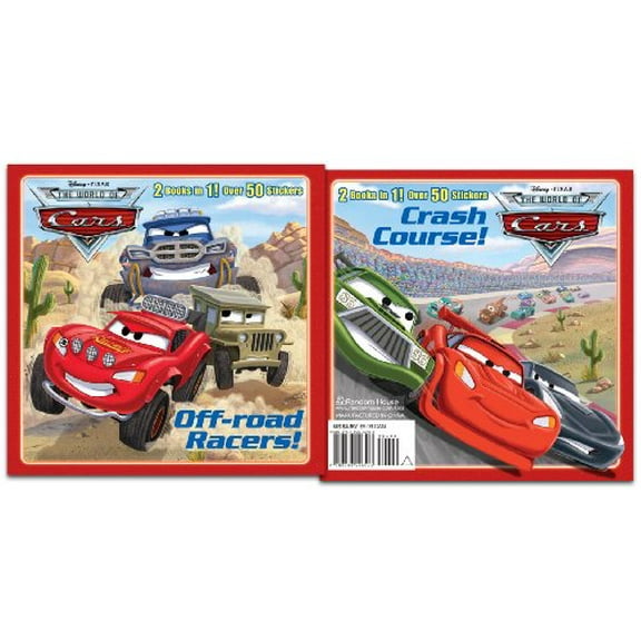 Pre-Owned Off-Road Racers!/Crash Course! (Disney/Pixar Cars) [With Sticker(s)] (Paperback) 0736426507 9780736426503