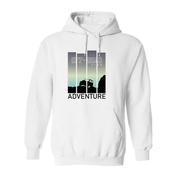 Off-road Time Hoodie Men -Image by Shutterstock, Male Small