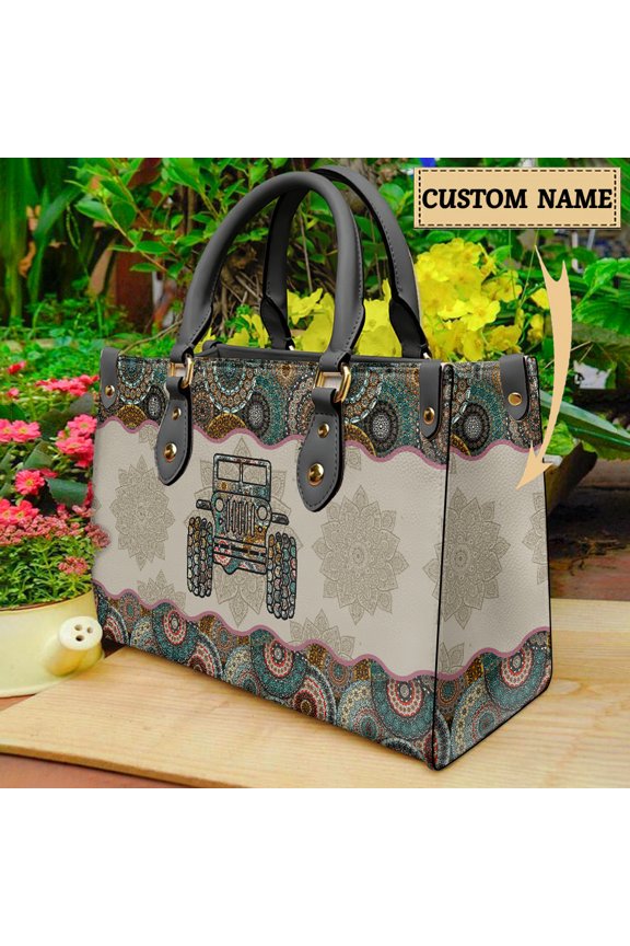 Off-road Vehicle Design Totes Handbag Multifunctional Zipper Shoulder Bags Casual Outdoor Women PU Leather Shopping Bag Clutch
