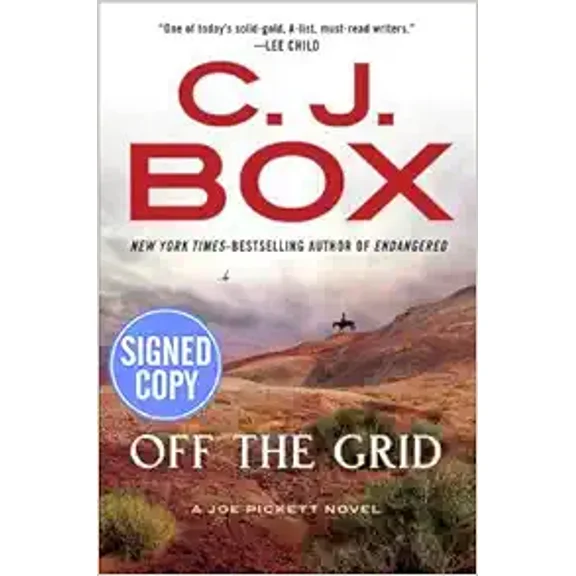 Pre-Owned Off the Grid: A Joe Pickett Novel) - Autographed Signed Copy Paperback