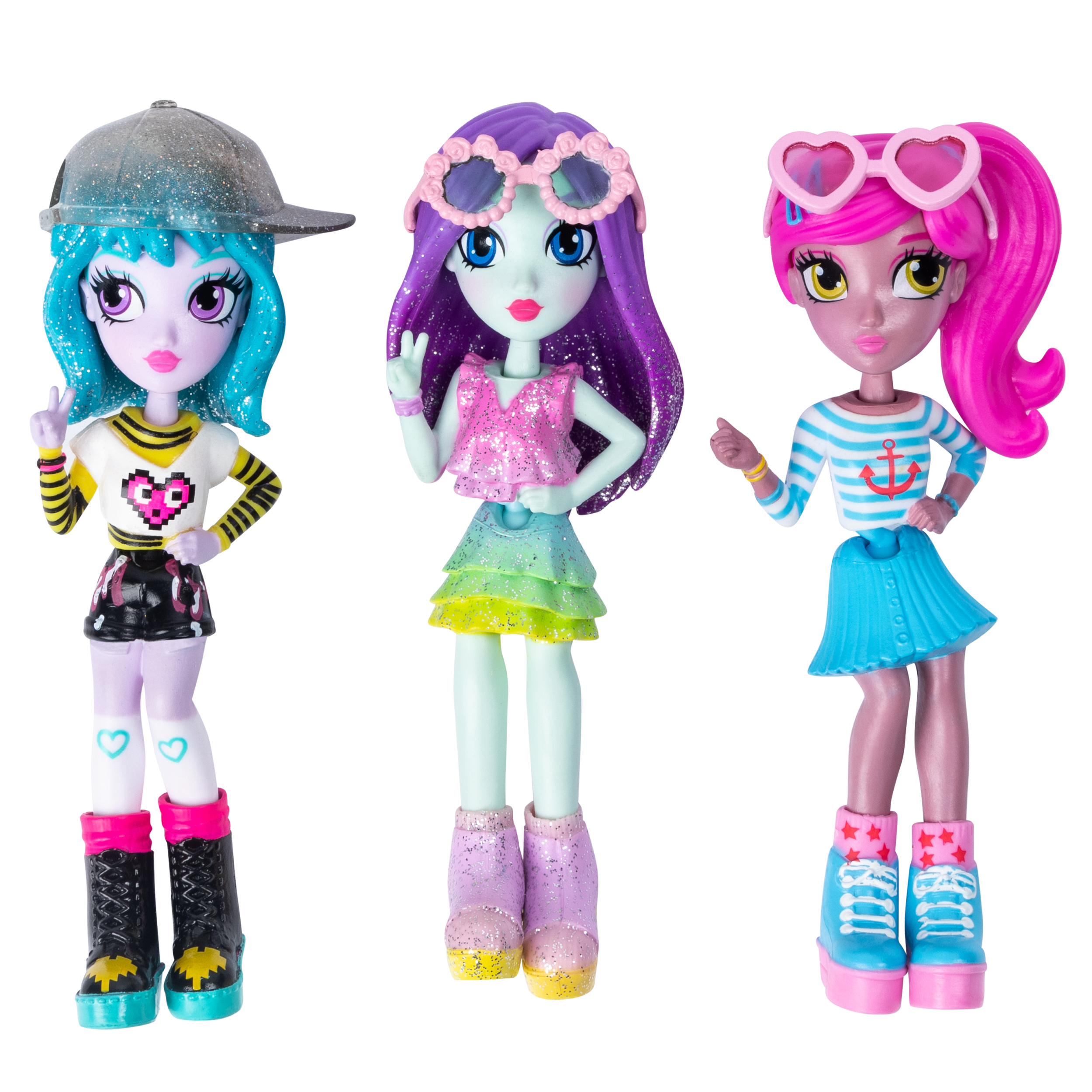 Off the Hook Style Doll 3 Pack - image 1 of 8