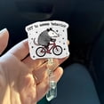 thumbnail image 1 of Off to Assess Behavior Badge Reel, ABA Therapist Badge Holder, RBT BCBa Funny Opossum Badge, Behavior Technician ID Reel, 1 of 3