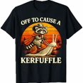 thumbnail image 1 of Off to Cause A Kerfuffle Raccoon Vintage T-Shirt, 1 of 2