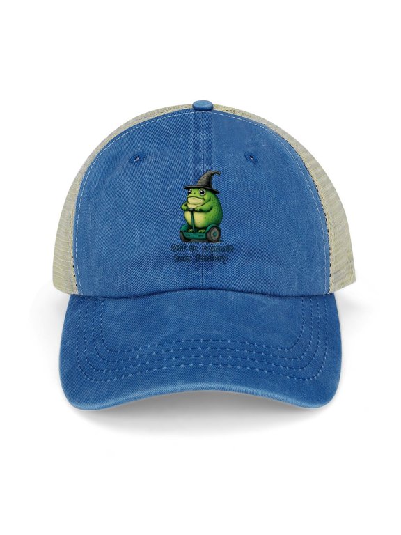 Off to Commit Tom Foolery Dark Blue Hat Adjustable Funny Fashion Unisex Baseball Cap for Men Women