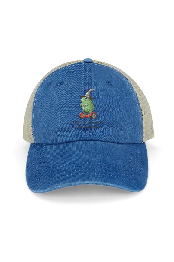 Off to Commit Tom Foolery Dark Blue Hat Adjustable Funny Fashion Unisex Baseball Cap for Men Women