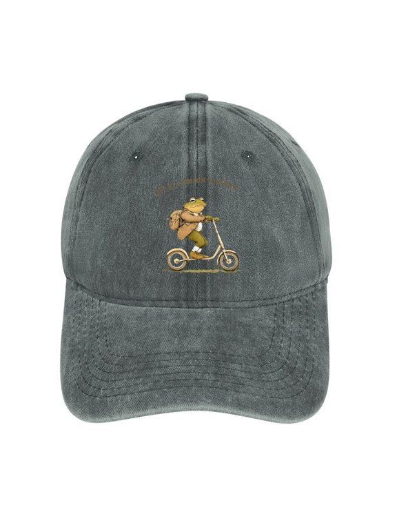 Off to Commit Tom Foolery Gray Hat Adjustable Funny Fashion Unisex Baseball Cap for Men Women