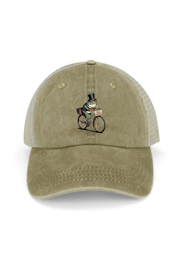 Off to Commit Tom Foolery Khaki Hat Adjustable Funny Fashion Unisex Baseball Cap for Men Women