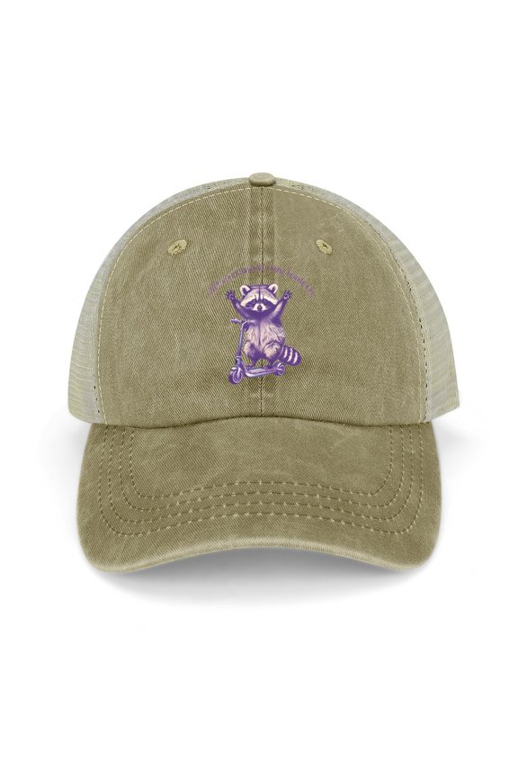 Off to Commit Tom Foolery Khaki Hat Adjustable Funny Fashion Unisex Baseball Cap for Men Women