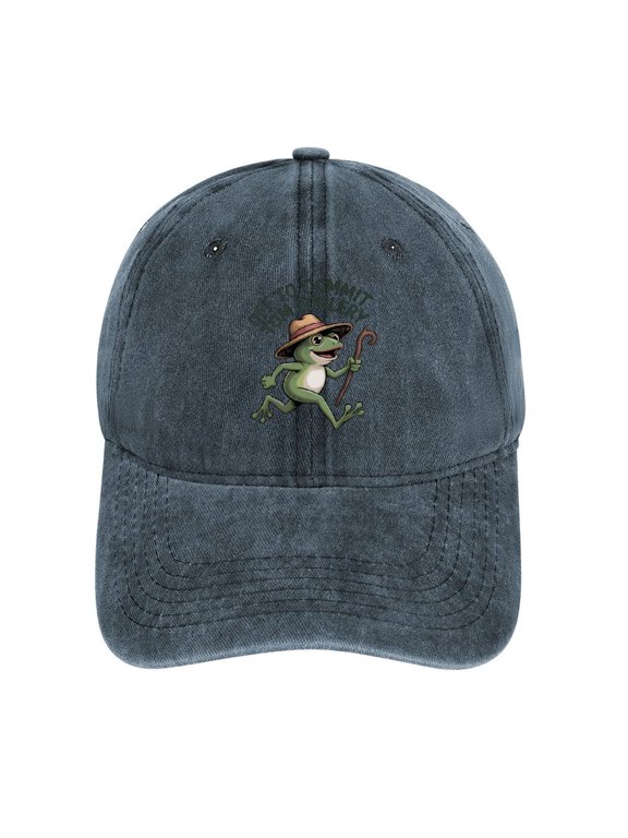 Off to Commit Tom Foolery Navy Hat Adjustable Funny Fashion Unisex Baseball Cap for Men Women