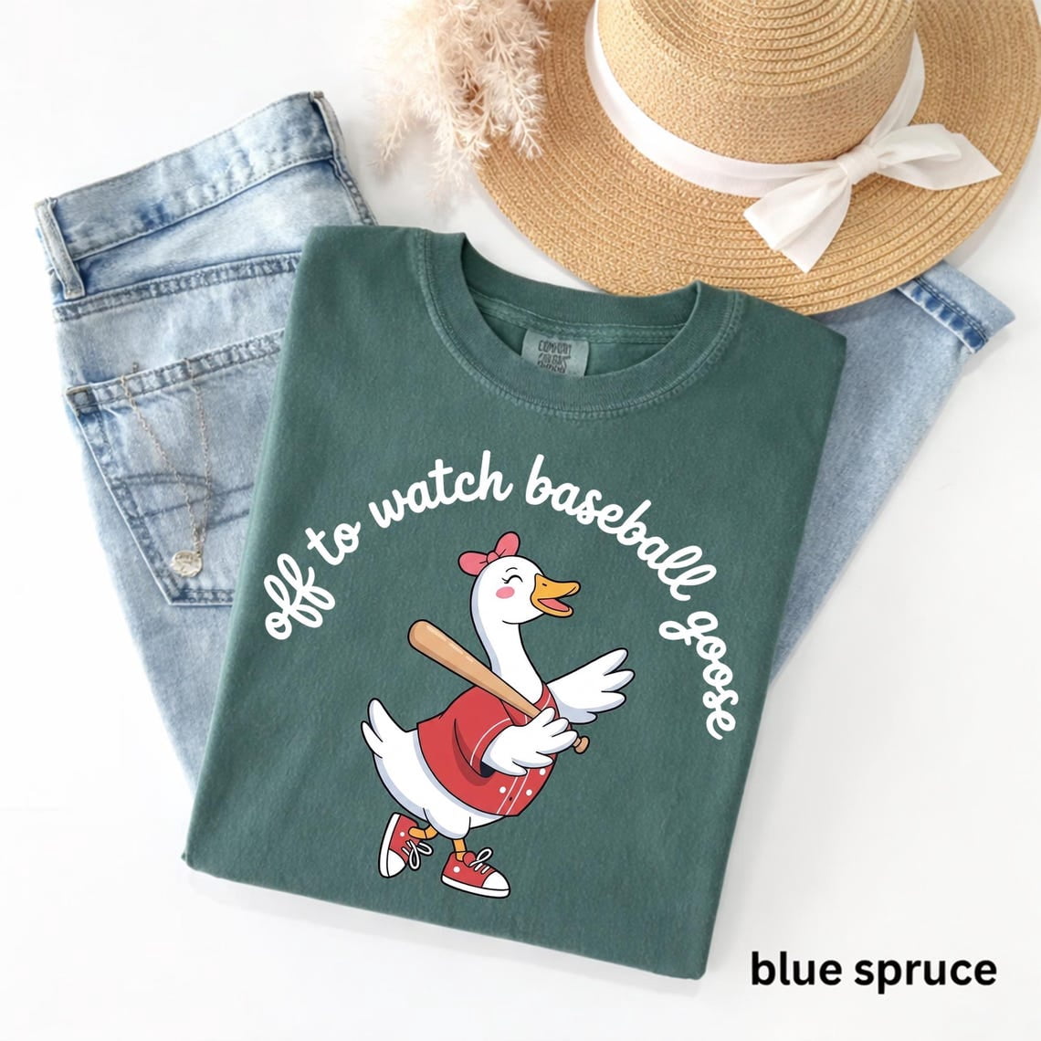Off to Watch Baseball Goose Shirt, Funny Game Day Goose Tee, Baseball Mom Shirt, Mothers Day Gift