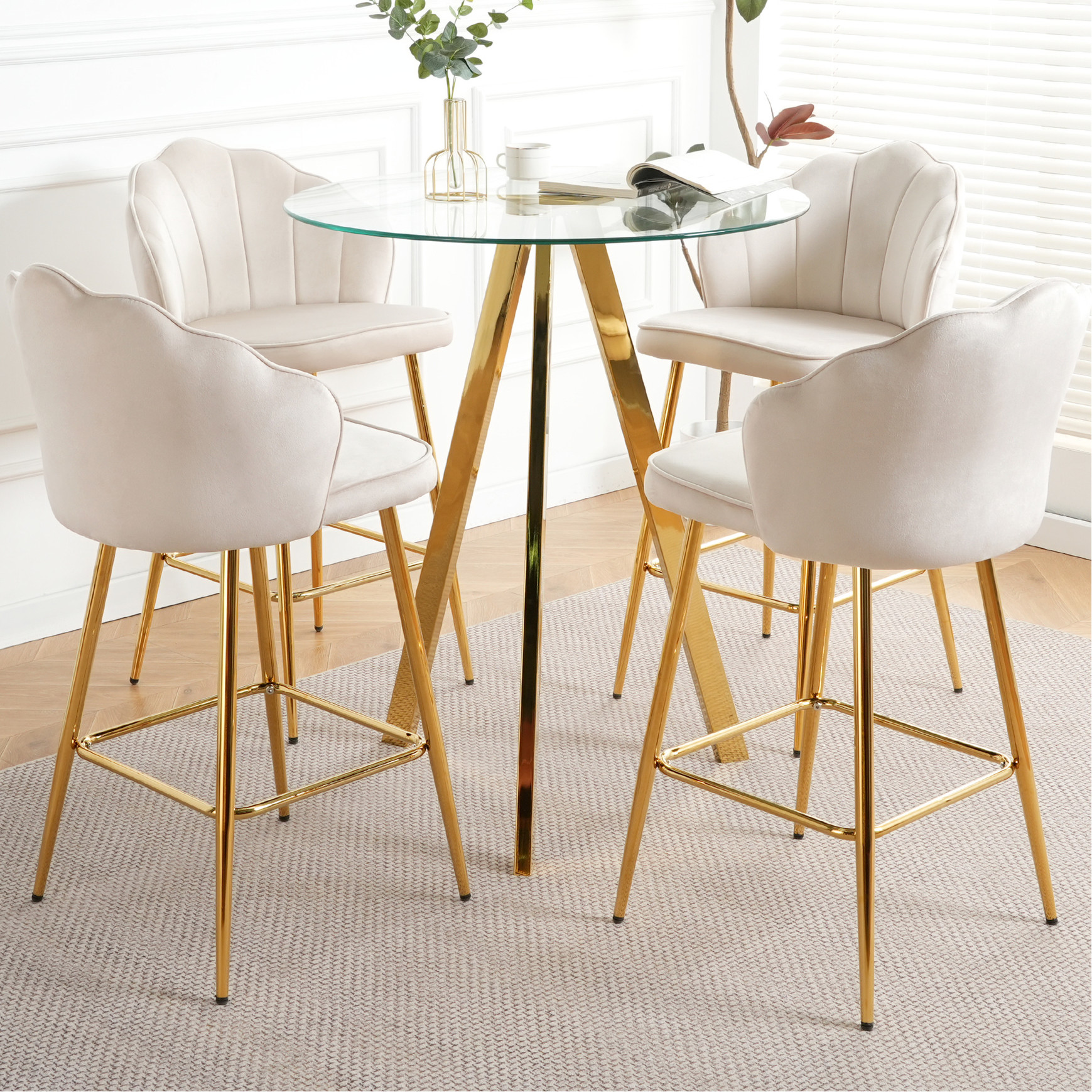Off - white color scheme - Ergonomic seat design - Multiple scene usage ...