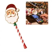 Offaod Christmas Card Reader Payment Wand, Festive Payment Stick, Fun Seasonal Checkout Prop and Retail Store POS Holiday Accessory