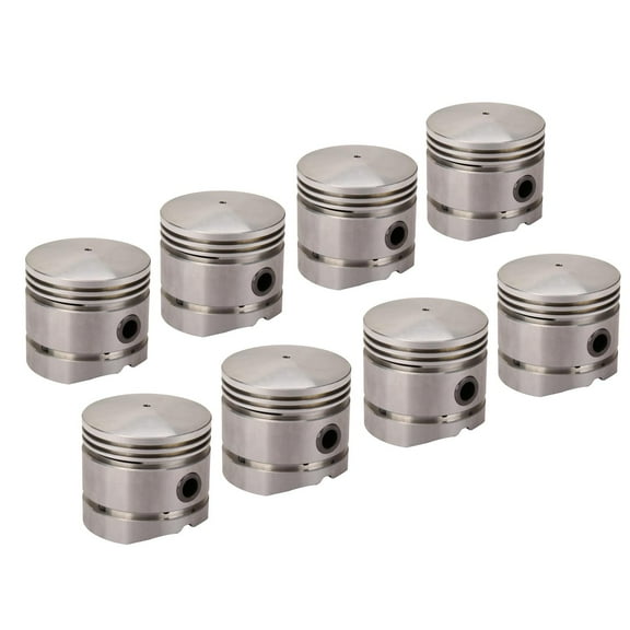 Offenhauser 4-Ring Pistons, Fits Ford 1939-53 Flathead, 4.00 Stroke/3.248 Bore