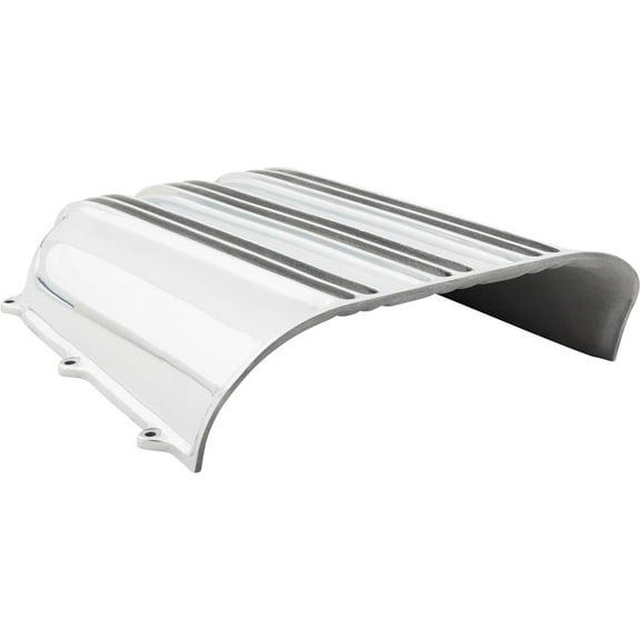 Offenhauser 5285 Polished Aluminum Bolt-On Blower/Hood Scoop