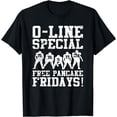 thumbnail image 1 of Offensive Line Football Lineman Funny T-Shirt, 1 of 3