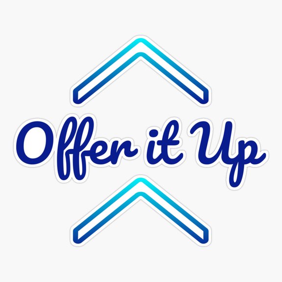 Offer it up Sticker