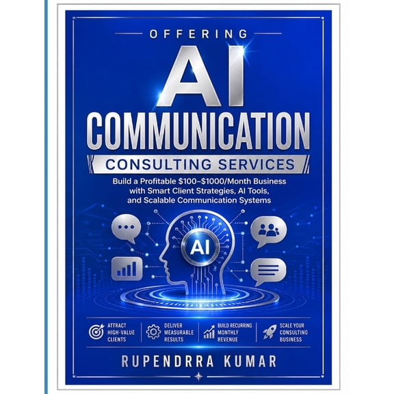 Offering AI Communication Consulting Services: Build a Profitable $100-$1000/Month Business with Smart Client Strategies, (Paperback)