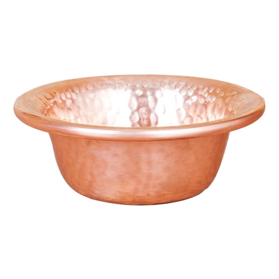 Offering Bowl,Copper Offering Bowl,Handmade Copper Bowl,Delicate Temple Copper Bowl for Buddha Worship and Home Decoration for Religious Rituals and Use,Altar use, Ritual use(3.14 IN)