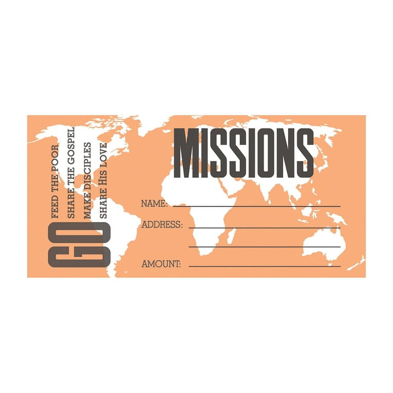 Offering Envelope Missions 100ct (Other)