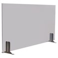 thumbnail image 1 of Offex 30" Contemporary Plastic Sneeze and Cough Protective Guard in Clear, 1 of 7