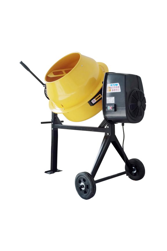 4 Cubic Foot Electric Cement Mixer