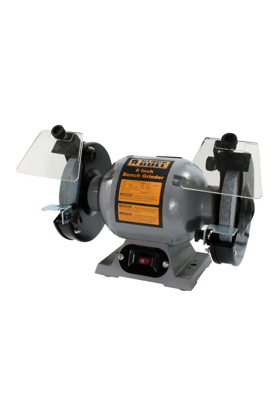 500 RPM Single Speed 6 Inch Bench Grinder