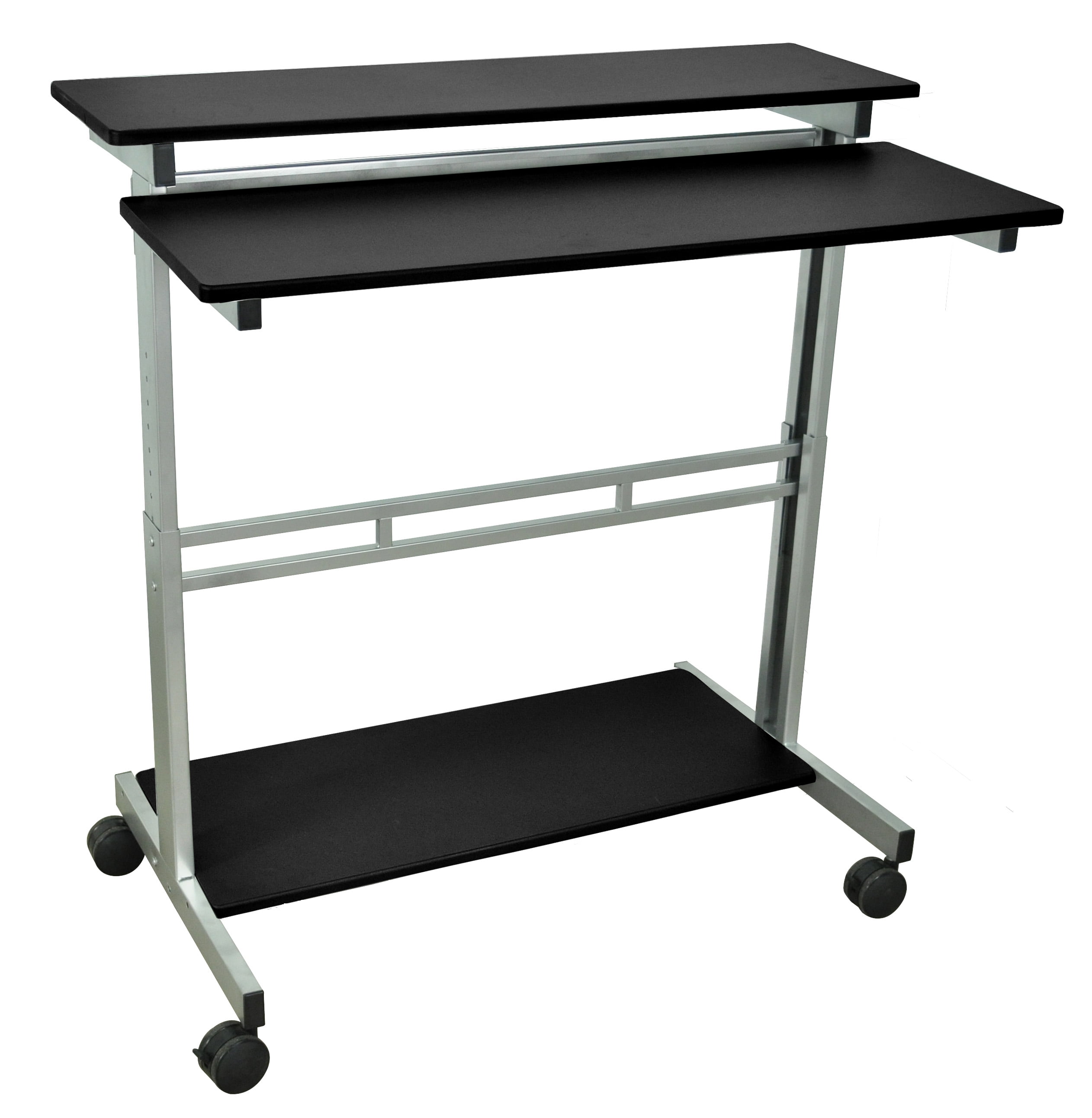 Offex Stand Up Desk - Black - Walmart.com, image size:2524x2584