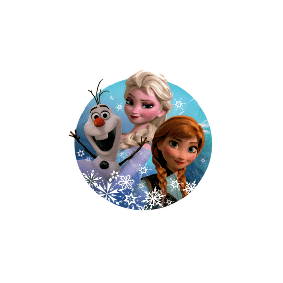 Offically Licensed Disneys Frozen Olaf, Elsa & Anna Edible Cake Cupcake Cookie Image
