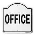 thumbnail image 1 of Office 18" X 18" Heavy-Gauge Aluminum Architectural Sign | SignMission Designer Workplace Job Building Business Parking Gift Metal Novelty Gift Funny Joke Gag Road Garage, 1 of 4