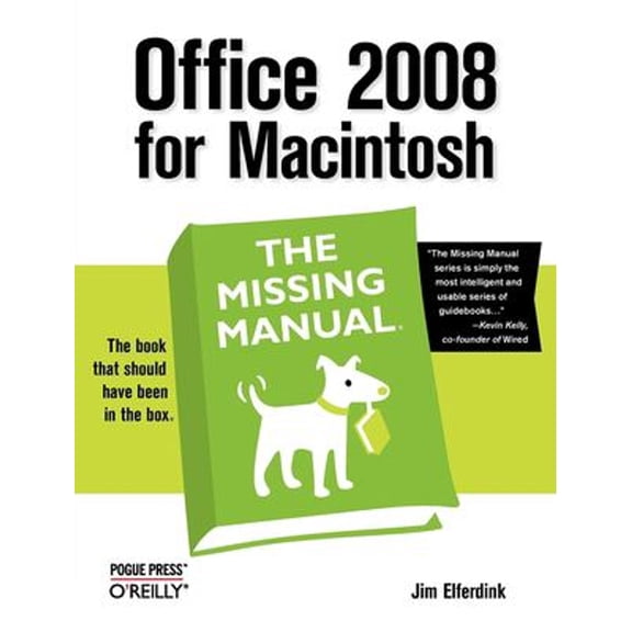 Pre-Owned Office 2008 for Macintosh: the Missing Manual (Paperback) 9780596514310