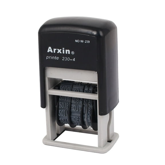 Office 2009-2020 Year Rubber Band Wheel Numbering Date Stamp