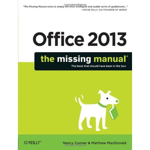 Pre-Owned Office 2013: The Missing Manual (Paperback) 1449357083 9781449357085